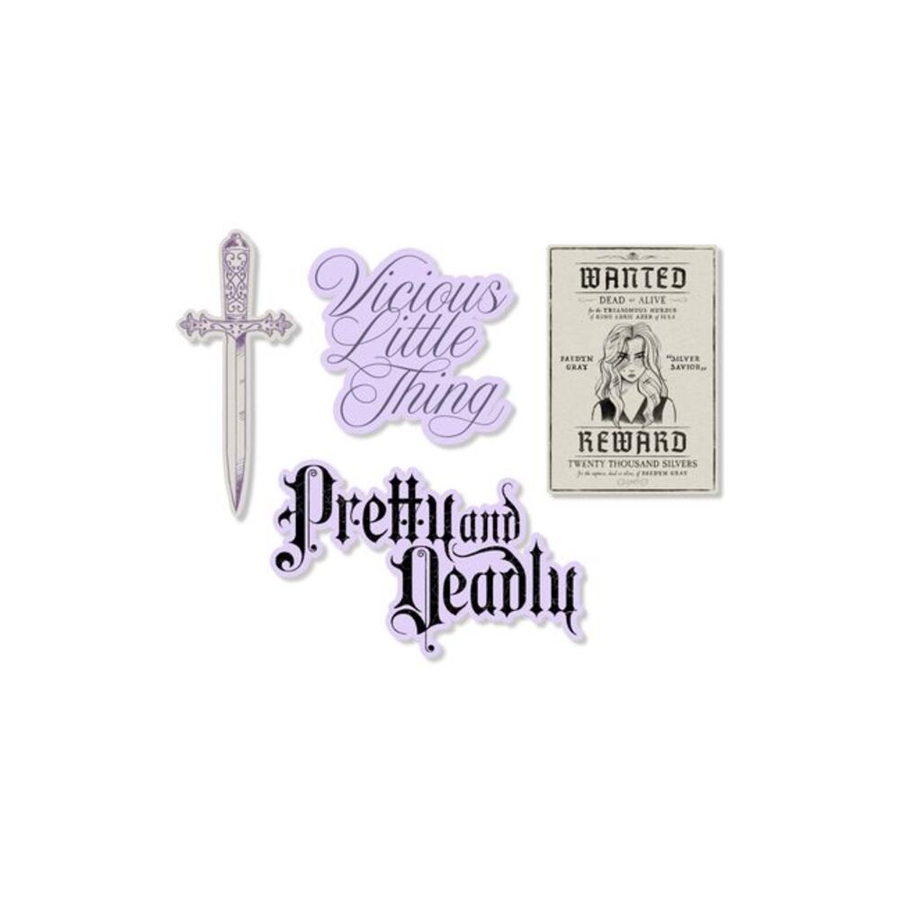 Lauren Roberts's Powerless Stickers - Sticker Set of 4 -- Out of Print
